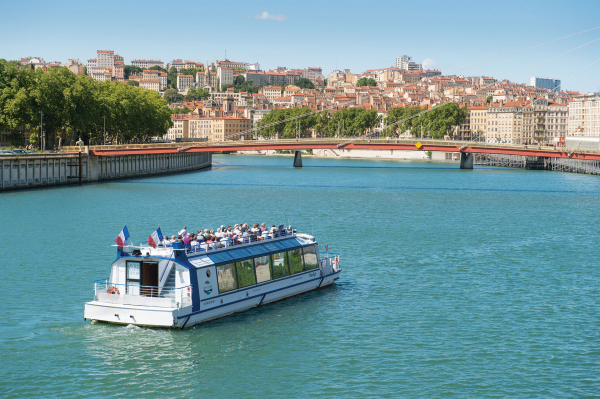 Croisière promenade sur la Saône avec les Bateaux Lyonnais