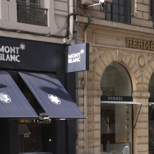Boutiques Hermès et Mont Blanc © Laurent Berthier